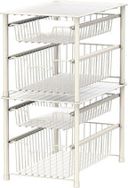 Simple Houseware Stackable Sliding Basket Organizer Drawer - Image 4