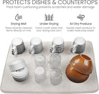 Bellemain XL Dish Mat Microfiber Dish Drying Mat, Super absorbent - Image 5