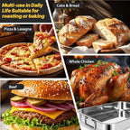 15.5" Stainless Steel Roasting Pans - Image 4