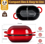 Homikit Enameled Cast Iron Dutch Oven - Image 2
