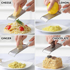 Zulay Kitchen Professional Cheese Grater Stainless Steel - Image 4
