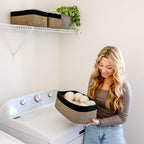NaturalCozy 13.5”x8.5”x5.5” Rectangle Storage Baskets - Image 8