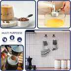 HOTEC 10-PACK Measuring Cups and Spoons Set, Kitchen Gadagets Cooking Baking - Image 6