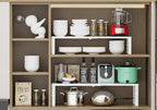 Jojocross Expandable Adjustable Stackable Kitchen Organizer, Spice Rack - Image 6