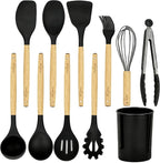 Silicone Cooking Utensils Set by Unknown