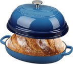 EDGING CASTING Enameled Oval Cast Iron Dutch Oven Pot - Image 3