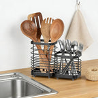 Utensil Holder, Stainless Steel Utensil Drying Rack - Image 6