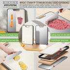 Titanium Cutting Board Double Sided Pure Titanium Cutting Boards - Image 5