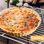 Baking Cooling Rack Set of 2, E-far 16.5"x11.5" Stainless Steel Metal Roasting - Image 5