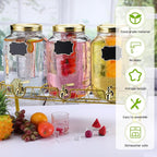 Lallisa 3 Pcs 2.5 Gallon Beverage Dispensers - Image 3