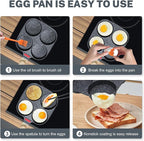 4‑Cup Nonstick Egg Pan Set - Image 6