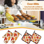 Oven Mitts and Hot Pads Set - Image 7