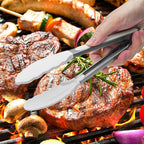 Premium Stainless Steel Heat Resistant Kitchen Tongs - Image 6