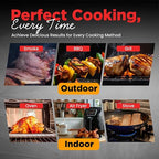 Meat Thermometer Digital Wireless –IP67 Waterproof, 48h Battery Life, Grill - Image 7