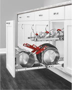 Rev-A-Shelf 2-Tier Kitchen Cabinet Pullout 11.75" Cabinet Organizer - Image 8