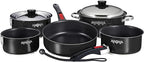 Magma 10 Piece Gourmet Nesting Stainless Steel Cookware Set by MagmaProducts
