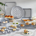 HONGBAKE Bakeware Sets, Baking Pans Set, Nonstick Oven Pan - Image 2