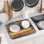 Giwawa Wood Grain Dish Drying Mat - Image 6