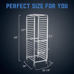 Profeeshaw Bun Pan Bakery Rack 20 Tier - Image 2