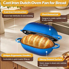 Homikit Enameled Cast Iron Dutch Oven - Image 6