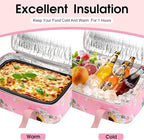 Corduroy Casserole Carrier, Insulated Lasagna Lugger - Image 4