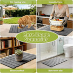 Large Stone Dish Drying Mat for Kitchen Counter, Water Absorbent Diatomaceous - Image 7