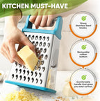 Spring Chef Handheld Stainless Steel XL Parmesan Cheese Grater - Image 3