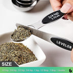 Urbanstrive 8 Pcs Upgraded Magnetic Measuring Spoons Set Stainless Steel Dual - Image 3