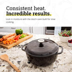 Lodge Essential Enamel Cast Iron Dutch Oven - Image 3