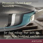 Anolon Achieve Hard Anodized Nonstick Sauté Pan - Image 4