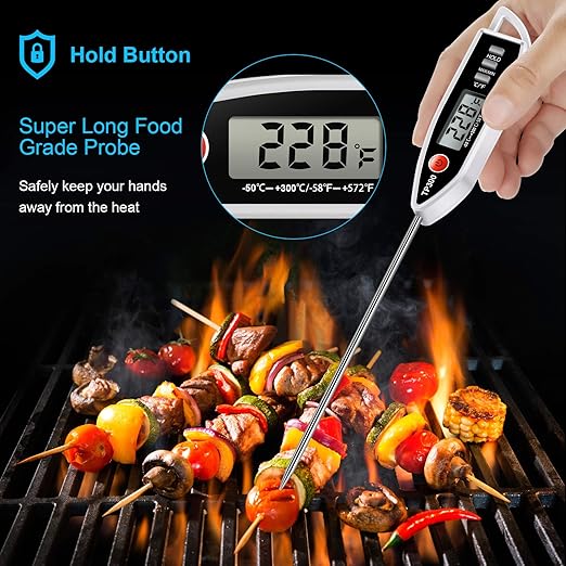 Meat Food Thermometer, Digital Candy Cooking Thermometer, Kitchen Cooking - Image 3