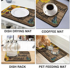Dish Drying Mat for Kitchen Counter 2 Pack - Image 6