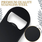 Remerry Bottle Openers Stainless Steel Flat Bottle Opener Bulk 3.4 x 1.3 Inches - Image 3