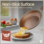 Pots and Pans Set, 23-Piece Non Stick Cookware & Bakeware Sets - Image 3
