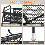 Vintage 3 Tier Spice Rack Organizer - Image 3
