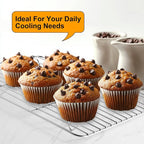 TeamFar Cooling Rack, 11.7” x 9” Stainless Steel Wire Baking Rack - Image 5