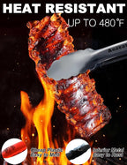 Anaeat Premium Stainless Steel Kitchen Tong, BBQ - Image 7