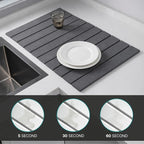 Stone Dish Drying Mat for Kitchen Counter - Image 3