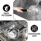 E-far 2 Quart Saucepan with Lid, Tri-Ply Base Stainless Steel Small Sauce Pan - Image 7
