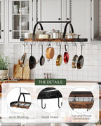 CHOEZON Hanging Pot Rack, Pot Hanger - Image 7