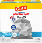 Glad ForceFlex MaxStrength Kitchen Trash Bags, 20 Gal, Fresh Clean Febreze - Image 12