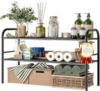 NETEL Under Sink Organizers and Storage, 2 Tier Expandable Under Cabinet by NETELOfficial