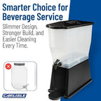 Carlisle FoodService Products Trimline Rectangular Beverage Dispenser - Image 7