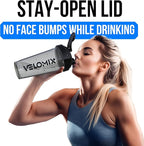 VELOMIX -2 Pack- 28 oz Protein Shaker Bottles - Image 7