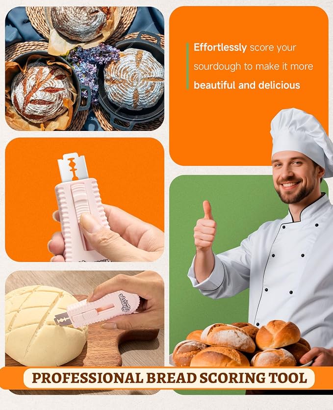 Bread Lame Extractable & Magnetic Dough Scoring Tool - Image 6