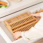 HBlife Bamboo Dish Drying Rack - Image 4