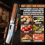 HUUSK Folding Bread Knife for Homemade Bread, Portable Bread Knives - Image 5