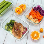 FAWLES 12 Pack Glass Storage Containers - Image 9