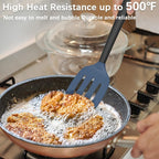 Coukre 2 Pack Silicone Spatula Set, High Heat Resistant, BPA Free Kitchen - Image 3