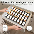 EDELHAUS® Square Spice Jars - Image 3